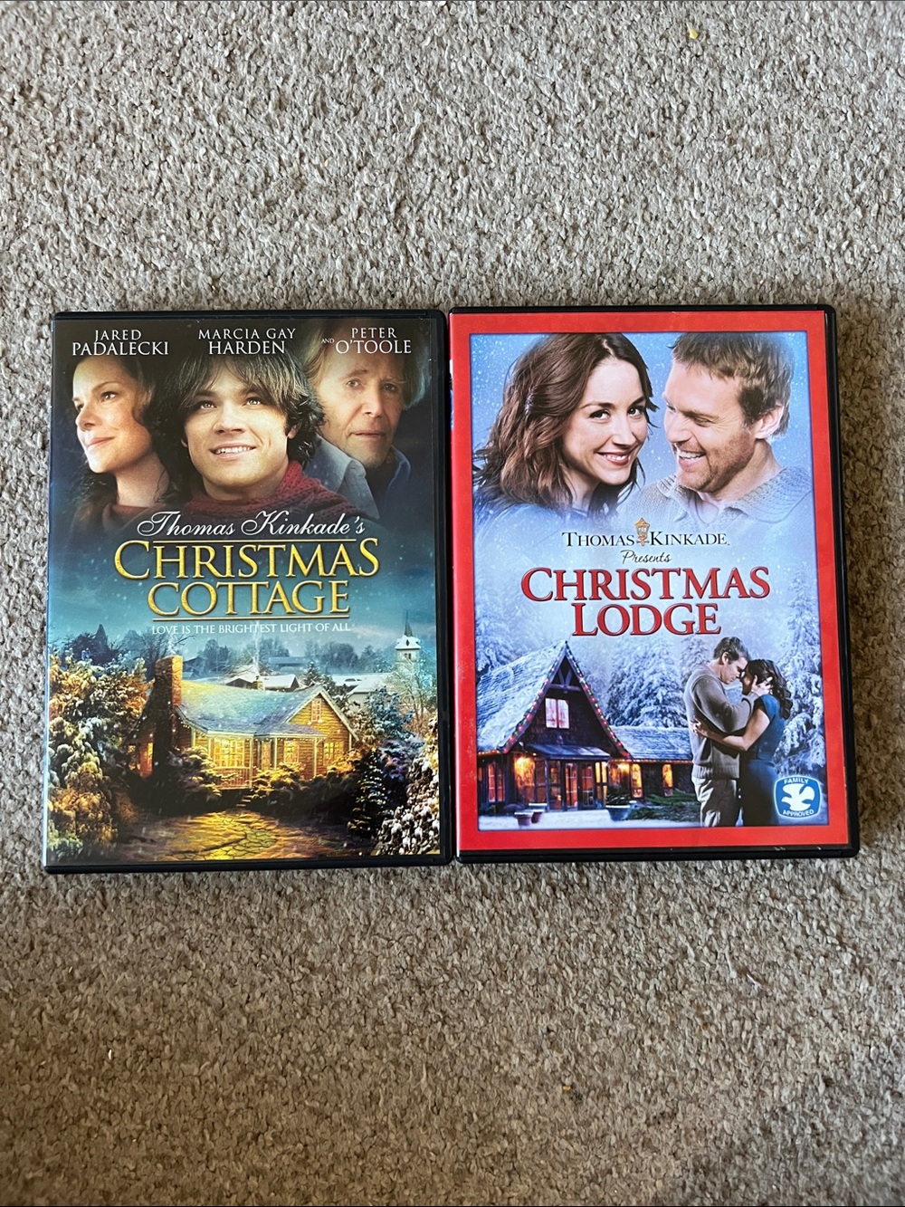 Thomas Kinkade Holiday DVD Set - Christmas Cottage & Lodge